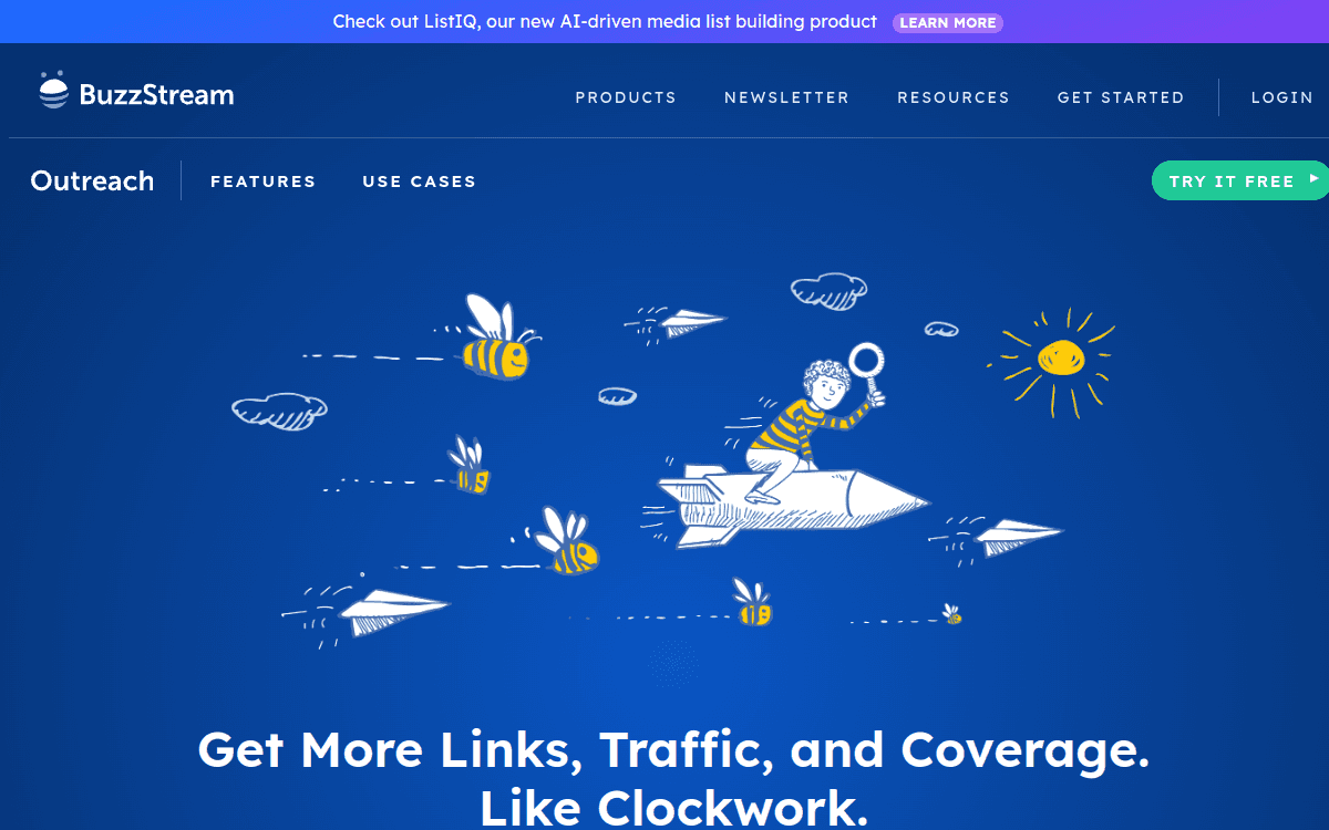 BuzzStream screenshot 1