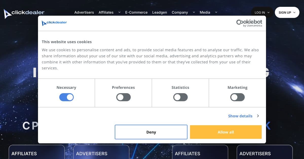 ClickDealer screenshot 1