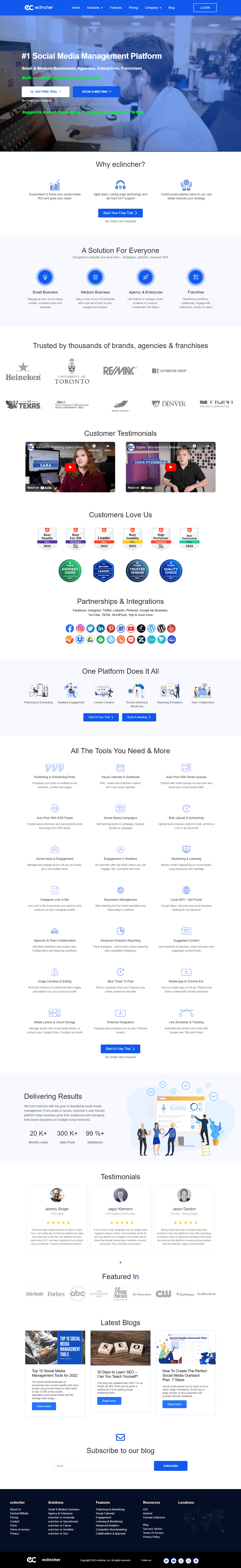 eClincher screenshot 1