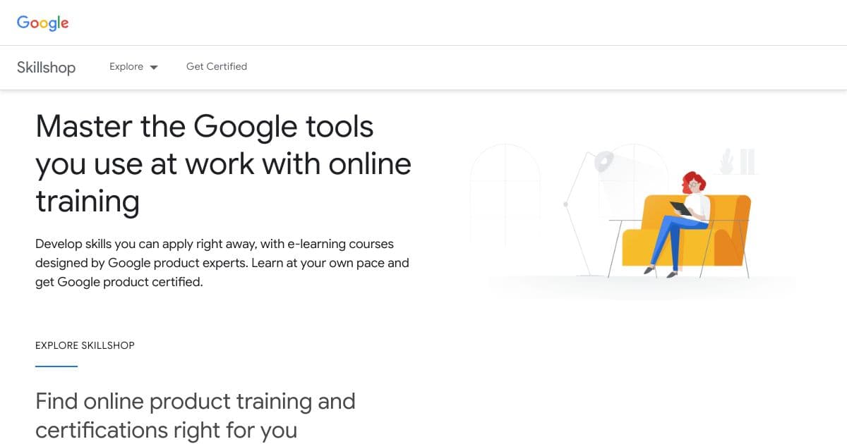 Google Skillshop screenshot 1