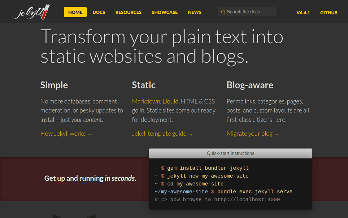 Jekyllrb screenshot 1