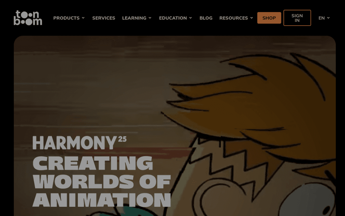 Toon Boom screenshot 1