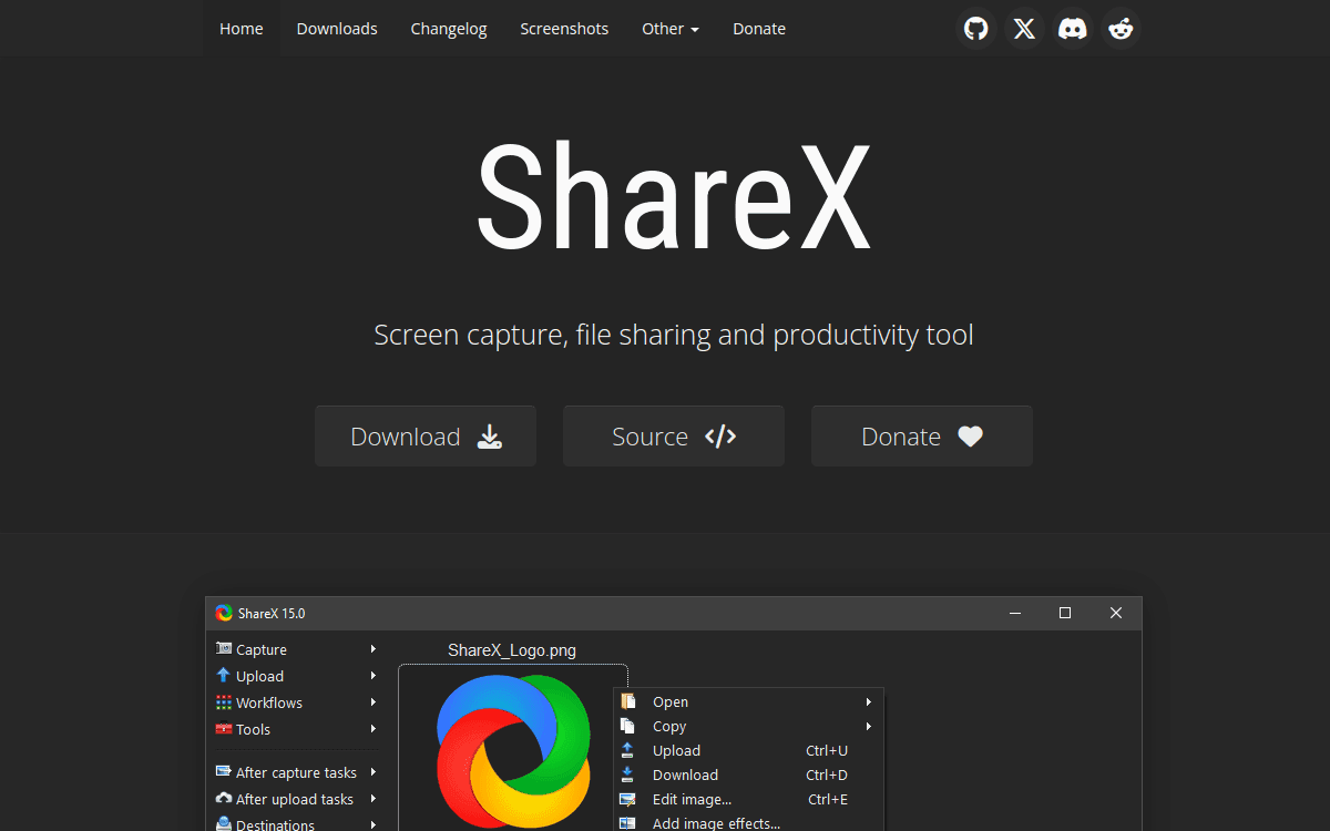 ShareX screenshot 1