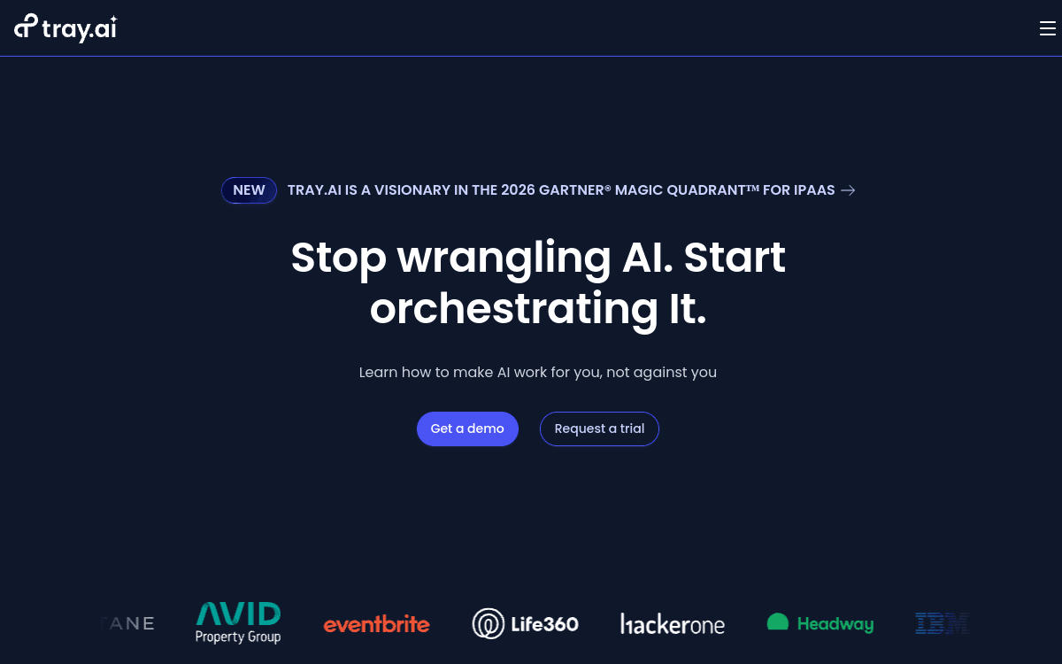 Tray.io screenshot 1