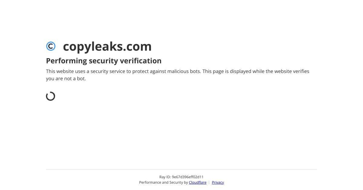 Copyleaks screenshot 1