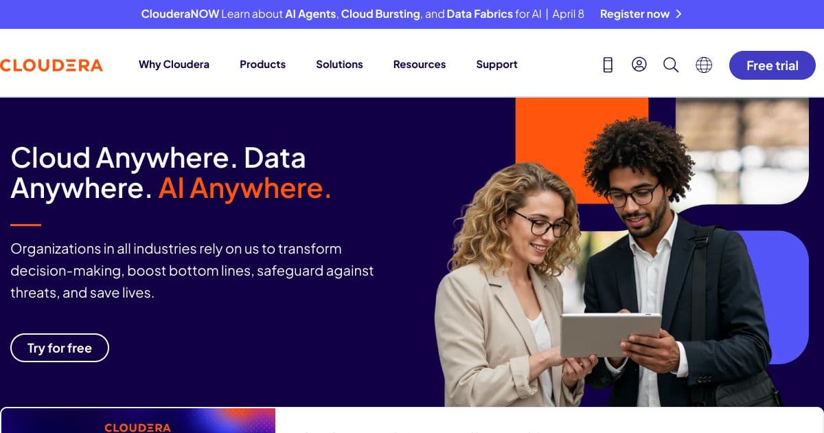 Cloudera screenshot 1