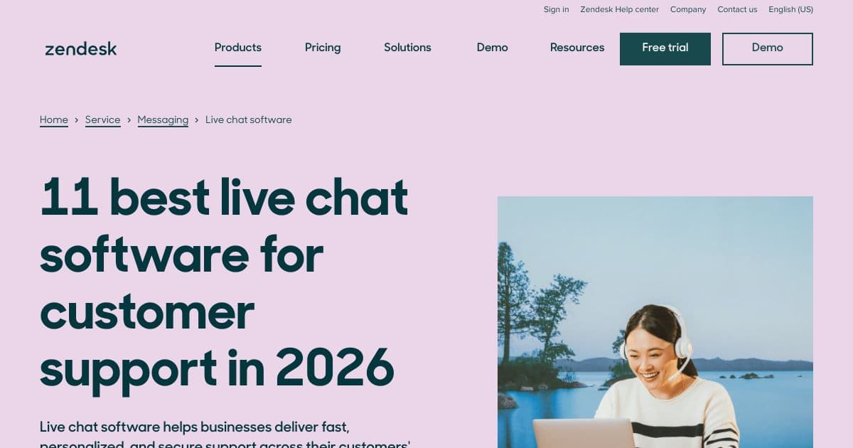 Zendesk Live Chat screenshot 1
