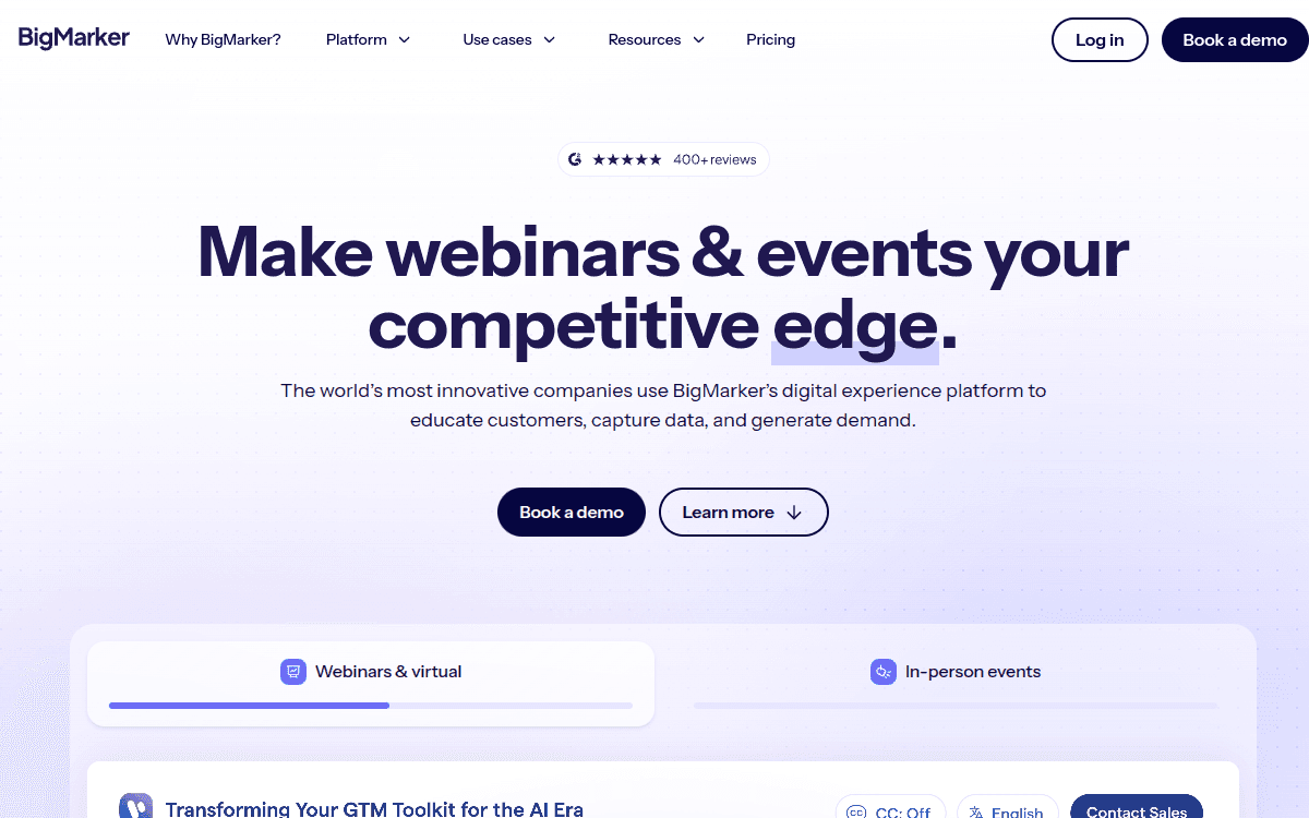 BigMarker screenshot 1