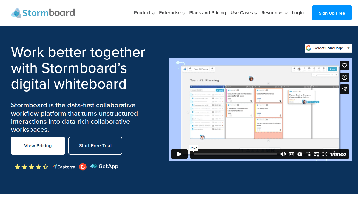 StormBoard screenshot 1