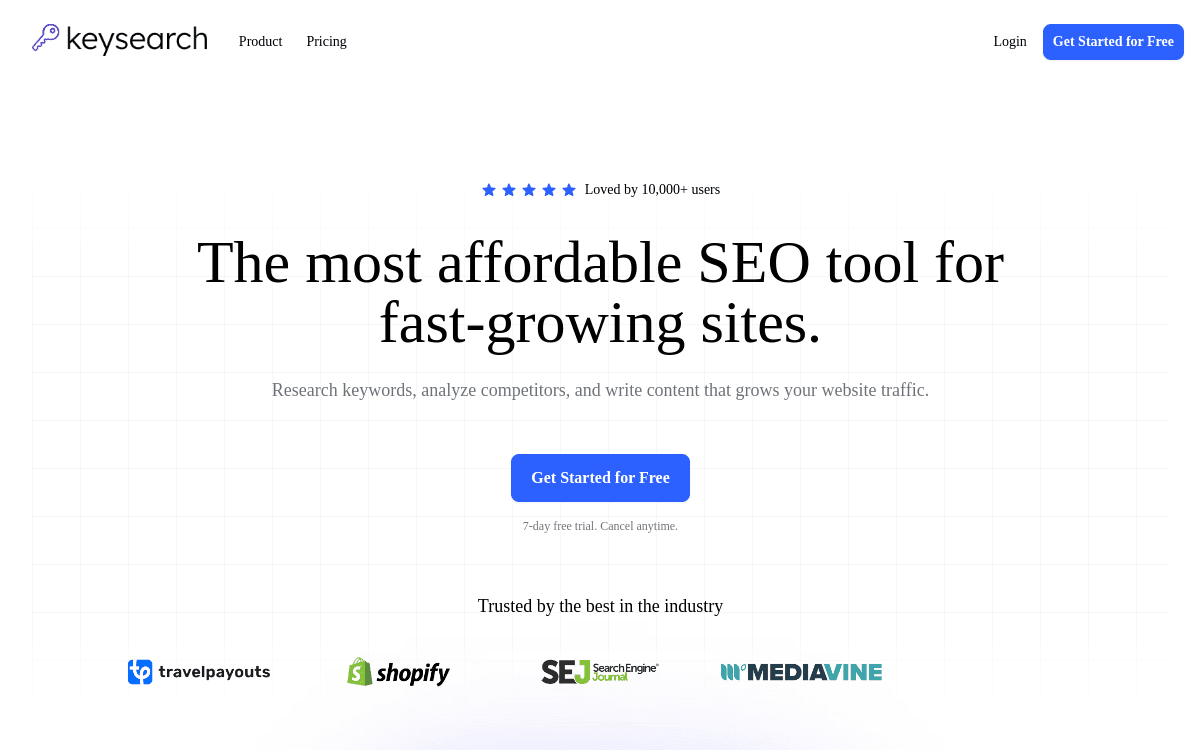 KeySearch screenshot 1